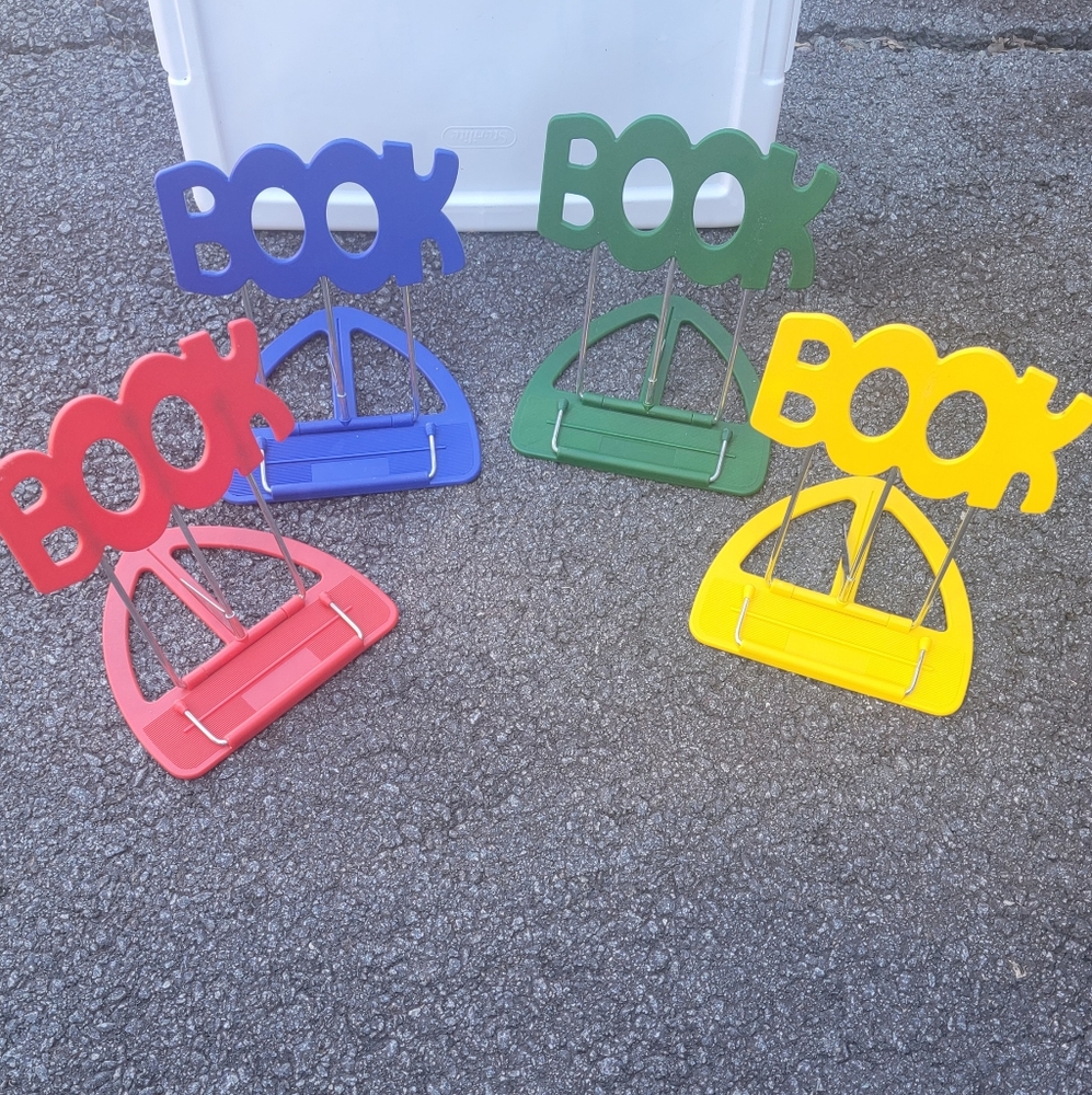 Book Display Stand /Holders 4 To A Set.